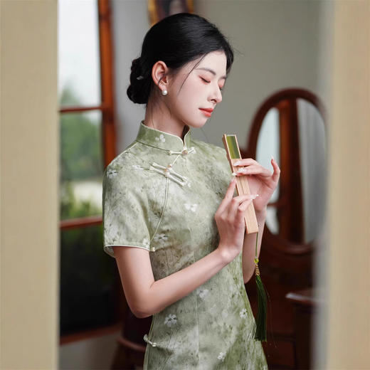 复古中国风，改良中式旗袍GX-8554 商品图2