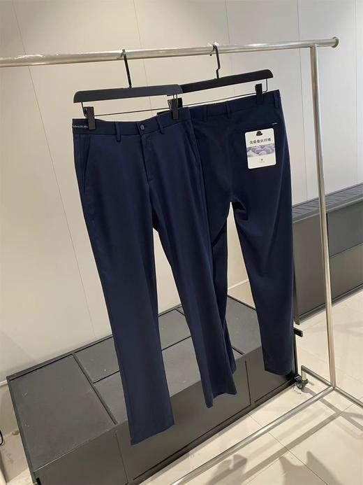 品牌正品男式高端商务桑蚕丝莫代尔混纺透气薄款西裤 商品图9