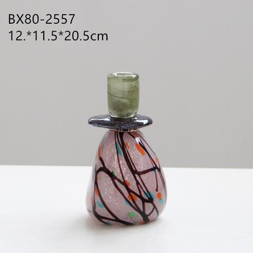 北欧ins风彩色玻璃烛台网红餐厅创意烛台摆件简约婚庆软装装饰品 商品图7