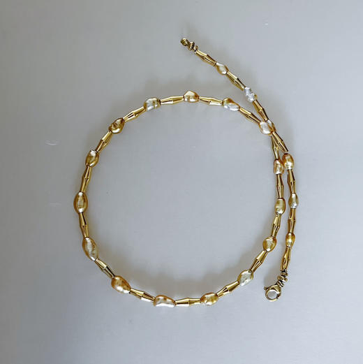 ONLY系列 18K镶南洋KESHI珍珠 项链 商品图1