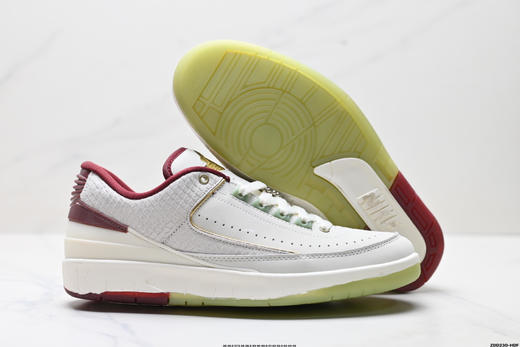 耐克乔丹Air Jordan 2 Retro Low低帮复古篮球鞋FJ3468-100男女鞋 商品图4