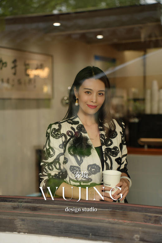 【雾境定制新款】藤蔓织梦 亚麻盘绳绣工艺西装外套 4205049 商品图4