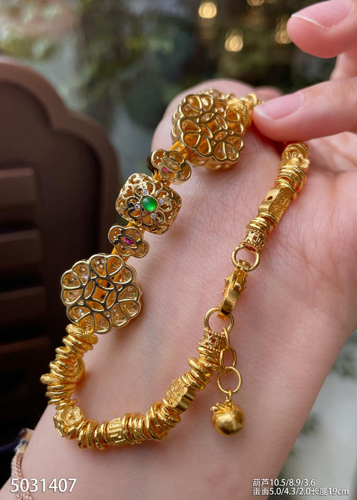 5031407，葫芦手链，具体价格微信咨询 商品图5