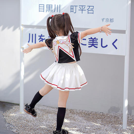 裁缝学苑TH04学院风泡泡袖短袖小衫纸样半身裙套装打版裁剪 商品图2