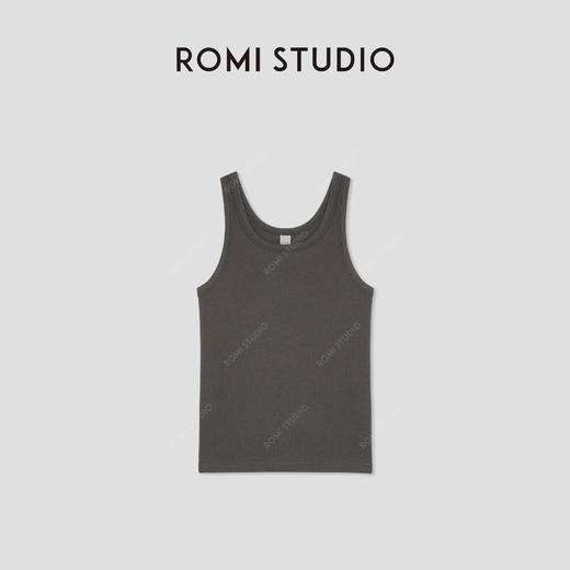 ROMI STUDIO“简约基础”高弹力轻盈柔软修身吊带背心 RWBWSD1581 商品图0