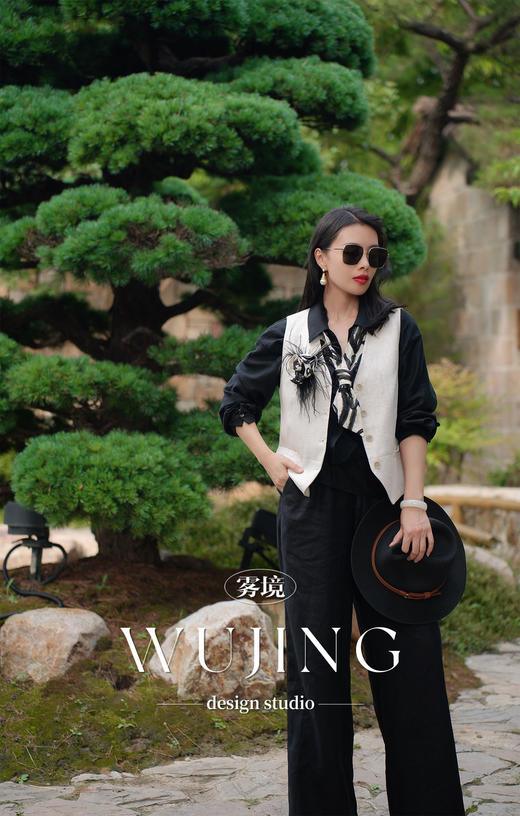 【雾境定制新款】藤蔓织梦 亚麻马甲 22312 商品图3