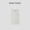 ROMI STUDIO“权威背心”棉质多色弹力罗纹圆领针织背心RWCSSH2370 商品缩略图7