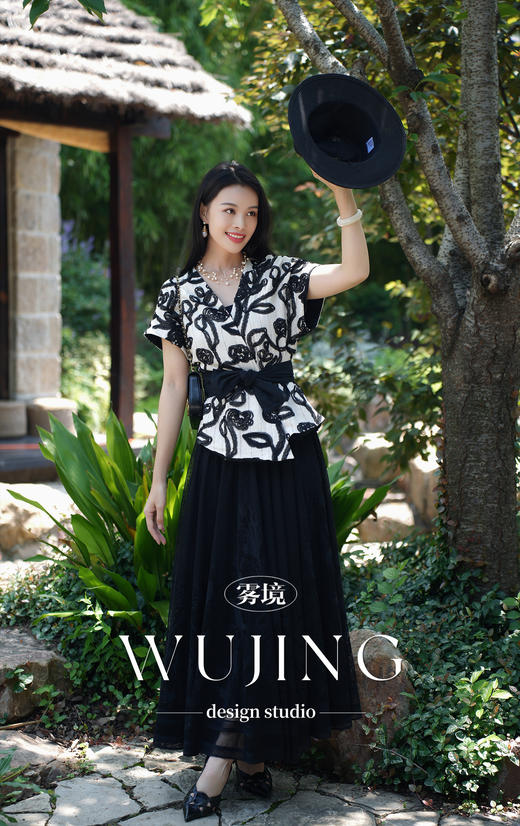 【雾境定制新款】藤蔓织梦 蕾丝半裙 22313 商品图3