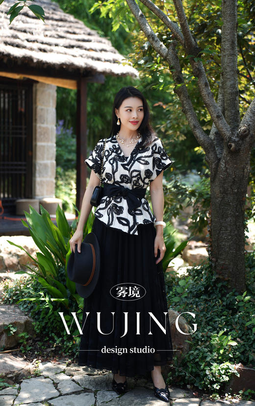 【雾境定制新款】藤蔓织梦 蕾丝半裙 22313 商品图2