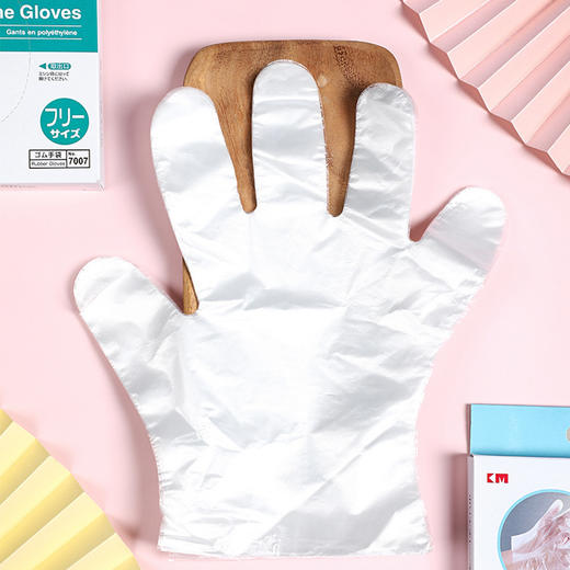 【日本一次性手套】日本原单 一次性手套 盒装抽取式卫生手套.100枚入 商品图2