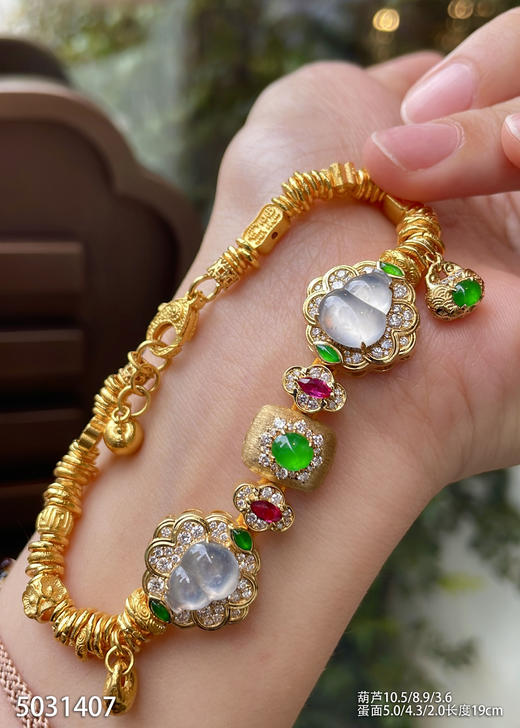 5031407，葫芦手链，具体价格微信咨询 商品图2