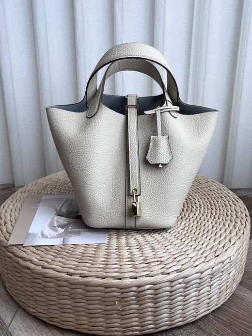 头层牛皮菜篮子女包 22321 商品图1