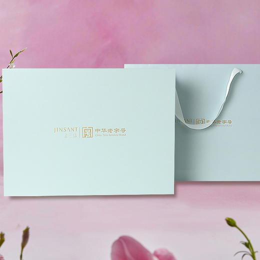 “TA”重磅真丝睡衣女100%桑蚕丝绣花宽松舒适家居服带礼盒金三塔    YSFFB201 商品图3