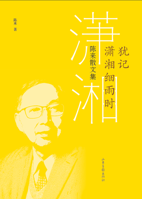 犹记潇湘细雨时：陈来散文集