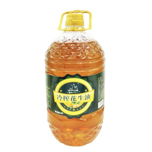 云南一座村云南高原冷榨花生油5L 商品图0
