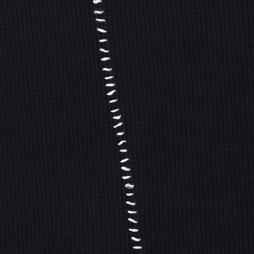 T4107夏季高级感新款男士潮牌撞色缝线华夫格圆领短袖T恤痞帅宽松上衣 商品图3