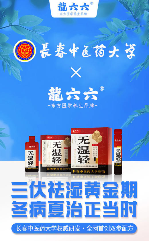 三伏节活动来啦！！！现在下单即送好礼 龍六六 无湿轻系列 商品图0