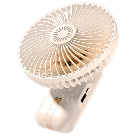 斗禾（DOUHE）手持风扇 DH-FS06（米白色） 商品图2