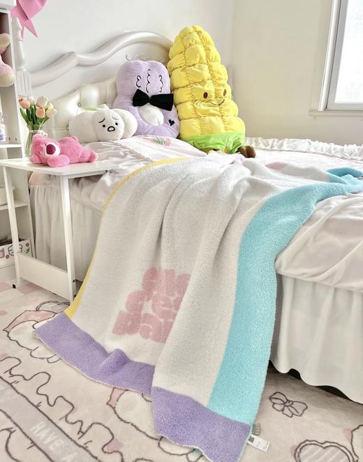 ELLE DECO泡泡绒半边绒盖毯 商品图0