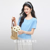 【07/09新品】熙世界淡人穿搭花边下摆T恤女短袖夏装新款减龄百搭气质圆领上衣 商品缩略图2