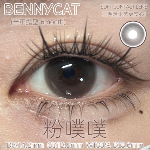 Bennycat·半年抛合集  78一副 88两副 128三副+随机送1副 「夏季轻氧系列上镜美学」奶呼呼水润感咖棕甜度爆表～ 国产0-1000度<一副两片> 商品图8