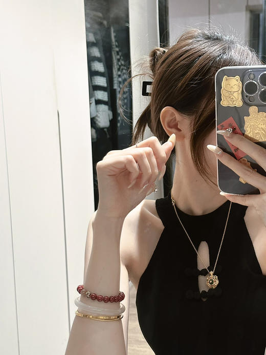 白鹿同款朱砂手串 商品图7