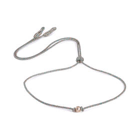 北京仓｜Maayaz-Zina-天竺葵色 18K金珠 可调节 项链［摩洛哥设计师］