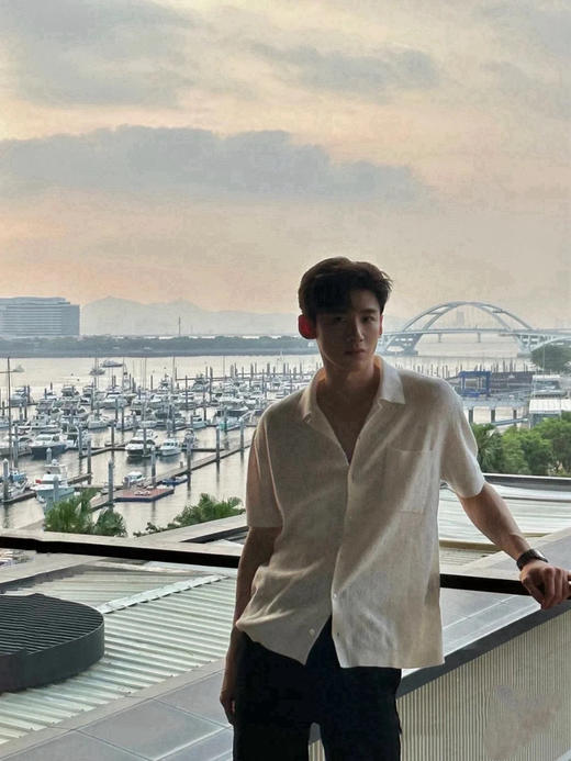 77-5 极限特惠24H 排他性独家圆正 马户 7068海岛棉 短袖开衫 胖瓜穿M如图 商品图1