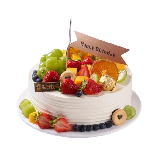甜心莓果【动物奶油生日蛋糕W】 商品图0