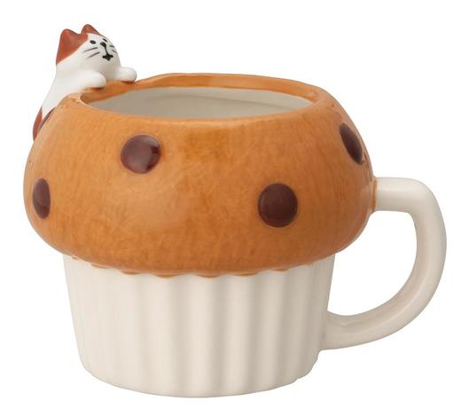 Decole猫咪松饼面包杯 商品图0