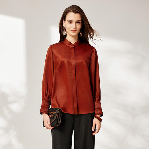 TANGY Collection天意2025秋季新品商场同款女衬衣L253002 商品图3