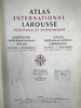 【法语】50*36cm！1950年 拉鲁斯世界地图集 配大量彩色地图 真皮脊精装 商品缩略图2