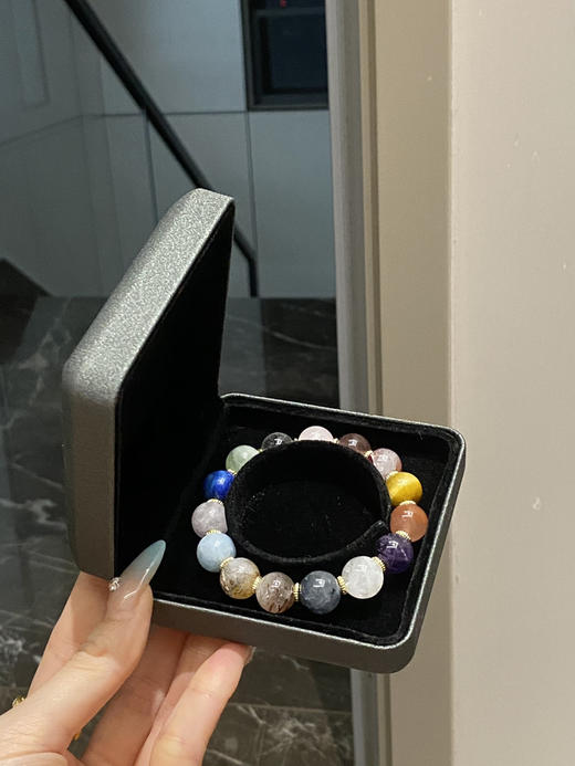 卡12mm水晶多宝手串 商品图7