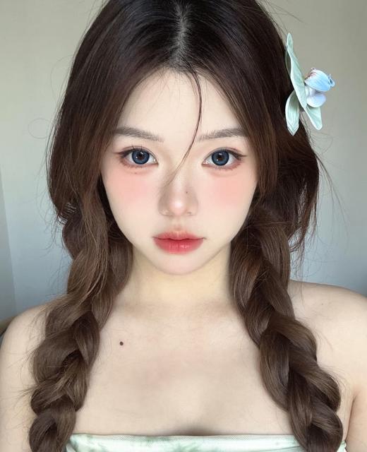 新品 星空冰晶 14.5mm🔷 欧丽睛日抛美瞳1片 商品图4