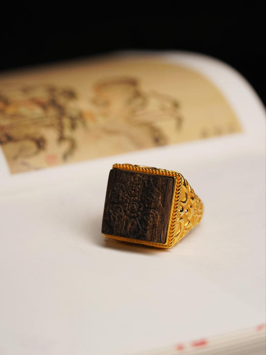 沉香六字箴言jiezq 商品图0