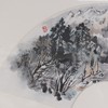 方楚乔《波密冬岭》国画原作28CM*53CM 手绘宣纸扇面【含框】 商品缩略图4