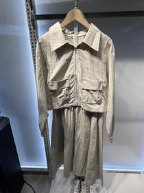 P&X设计师女装 套装长裙  825214099 杏色