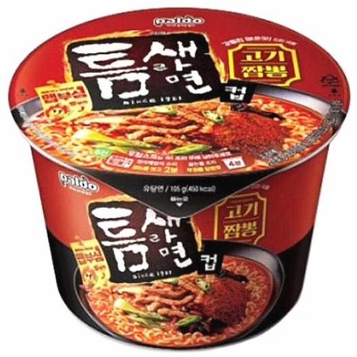 八道缝隙拉面肉海鲜面u105g팔도 틈새라면 고기짬뽕 商品图0