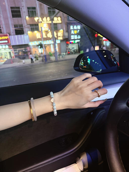 海蓝宝配粉晶 商品图6