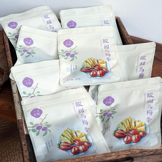 【蜜饯精选】一方云拾·⁪酸甜乌梅条 全网爆款水果 夏日开胃小零食 ⁣精选福建高山梅李 阳光晒制工艺 古法盐渍 ⁪0脂肪配方 减脂期也能吃 商品图4