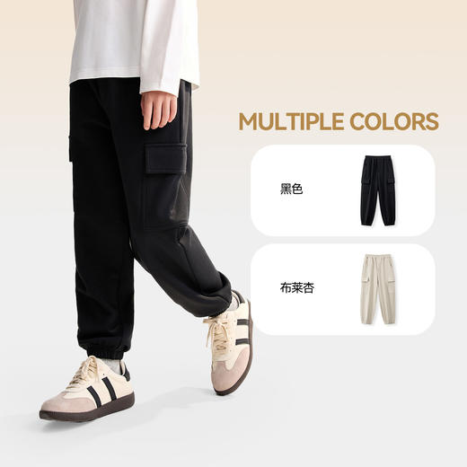 男童全腰针织单裤秋季新款安奈儿童装EB536547 商品图2