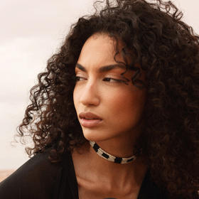 北京仓｜Maayaz-Ren n°2-黑檀木 多绳 颈链［摩洛哥设计师］