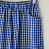 蓝白格气球裤 商品缩略图1