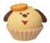 Decole纸杯蛋糕小狗