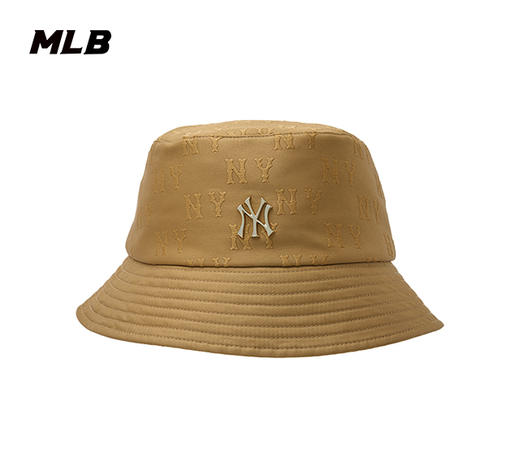 【57H断码帽】【微瑕，如无货做退款处理】MLB男女同款老花系列标准平顶渔夫帽3AHTM014N 商品图1