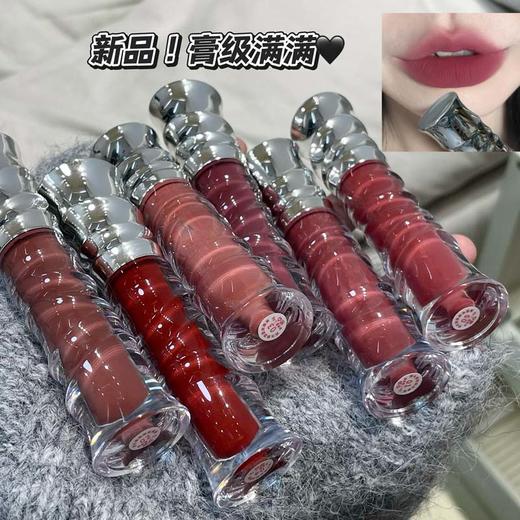 平价优选：哇塞！丝绒雾光唇釉不拔干自然柔雾感哑光丝绒显白口红唇釉kakashowC489 商品图3