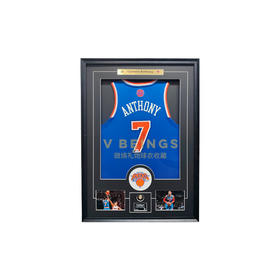 收藏系列 安东尼 尼克斯队7号 阿迪AU 亲笔签名球衣