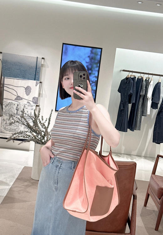 77-1 渠道货 小禾 超细棉 彩色条纹 背心 商品图4