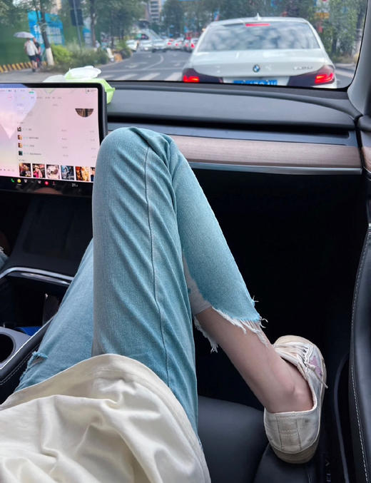 77-6 美到犯规 透气薄款 舒爽亲肤跟脚好走 GGDB全皮小脏鞋 做旧五星 偏大一号 暴走两万步 商品图5