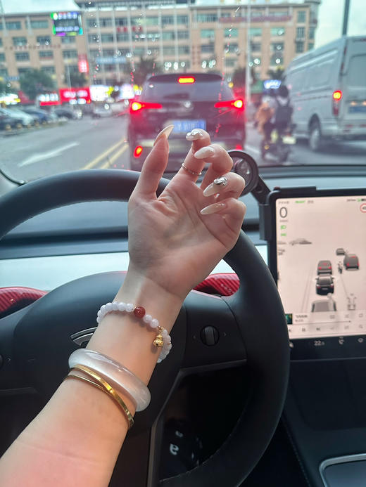 天然紫翡翠手串 〰️ 商品图0